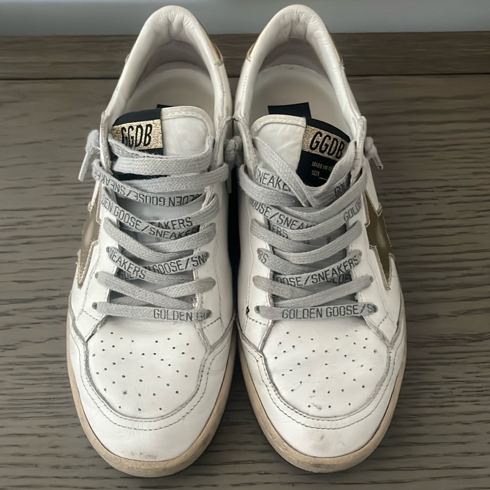 Authentic golden goose sneakers